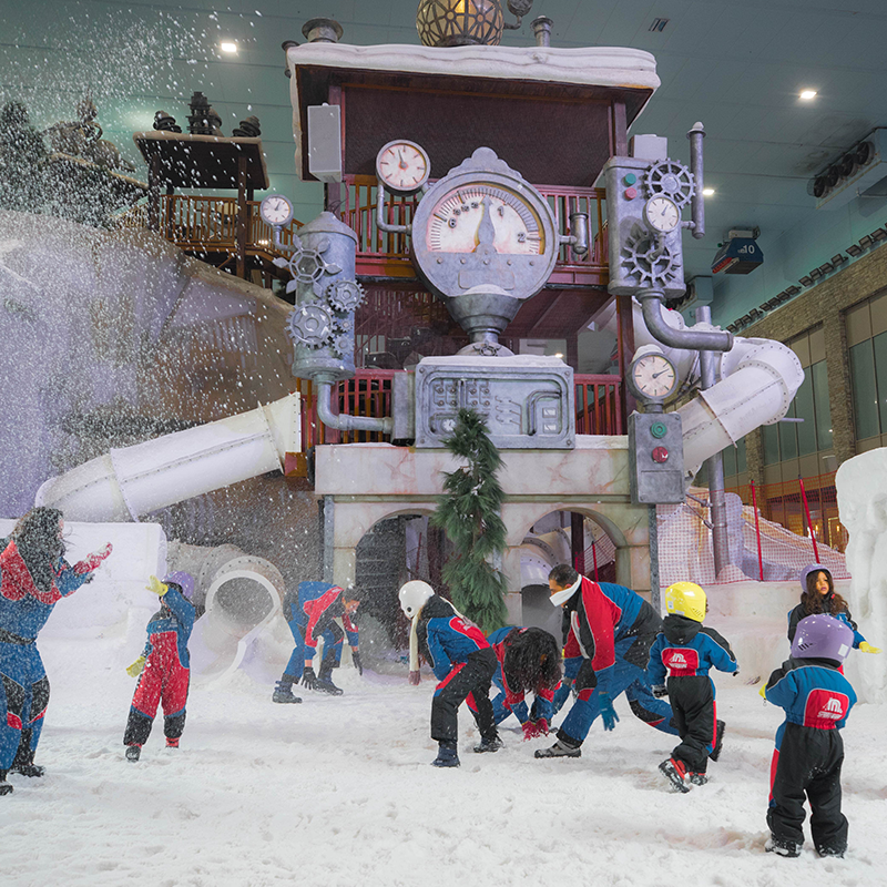 Afrika első fedett sícsarnoka, a Ski Egypt | Fotó: skiegy.com