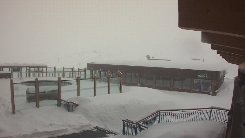 Ott azt mondják, "olyan, mint júliusban" - Fotó: Valle Nevado - Kattints a képre a nagyításhoz
