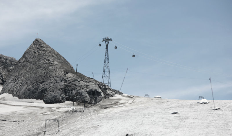 Tesztüzemben a Gletscherjet 3+4 augusztus elején - Fotó: Stánicz Balázs - Kattints a képre a nagyításhoz