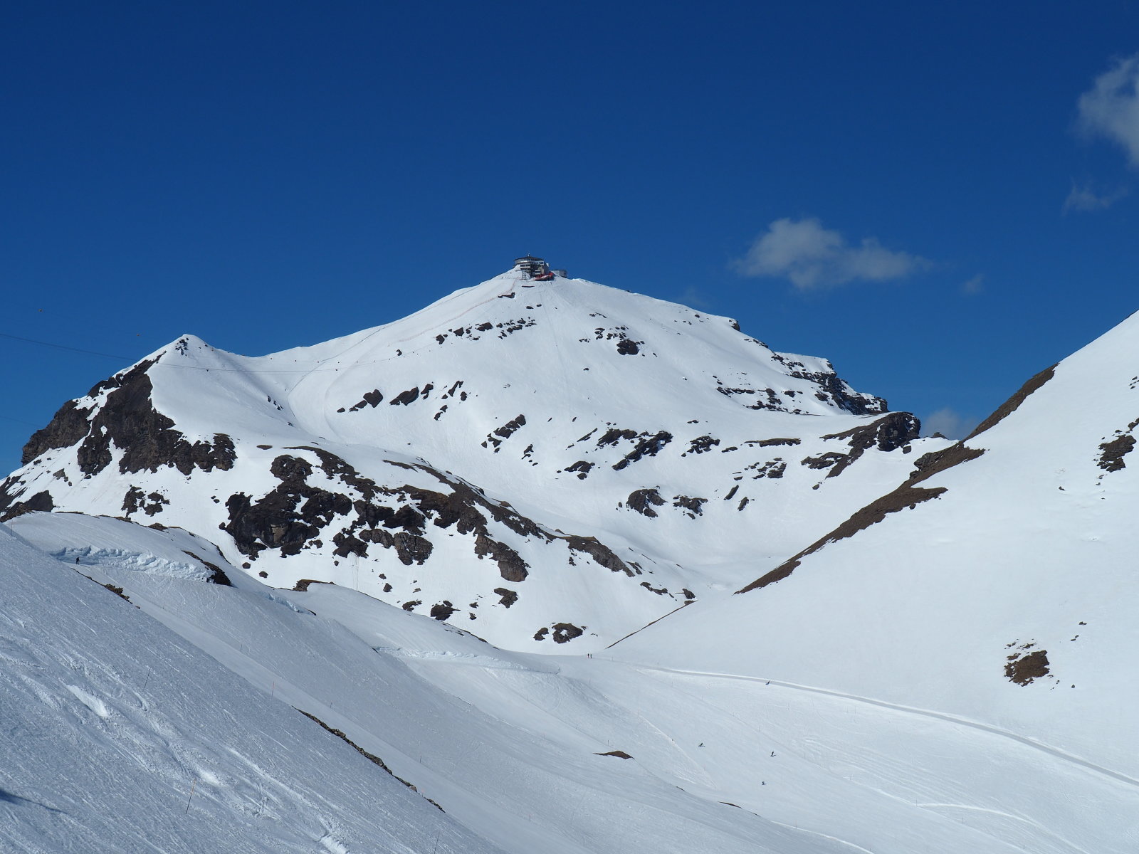 a Schilthorn a felvonoból