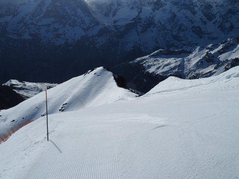 a Schilthorn sípálya teteje