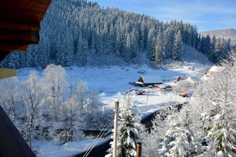 Hotel Carpathica december elején 