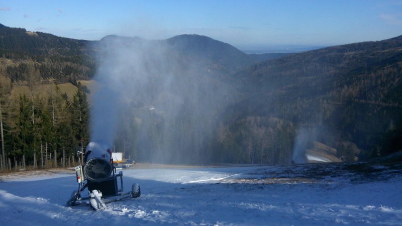 Feistritzsattel november 23-án, azóta itt is lehet síelni - Fotó: lifttársaság - Kattints a képre a nagyításhoz