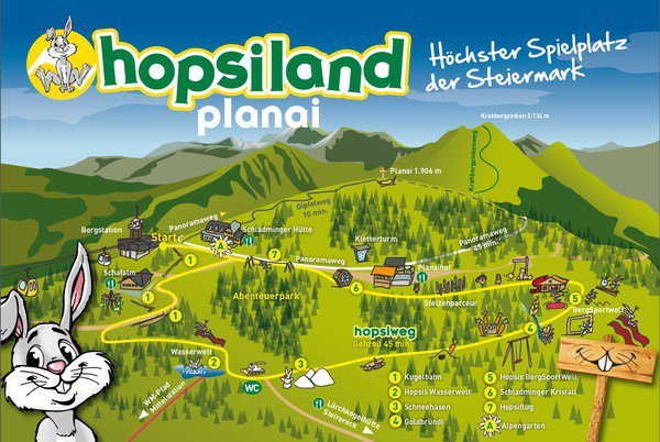Hopsiland - Planai - Stájerország legmagasabban fekvő játszótere