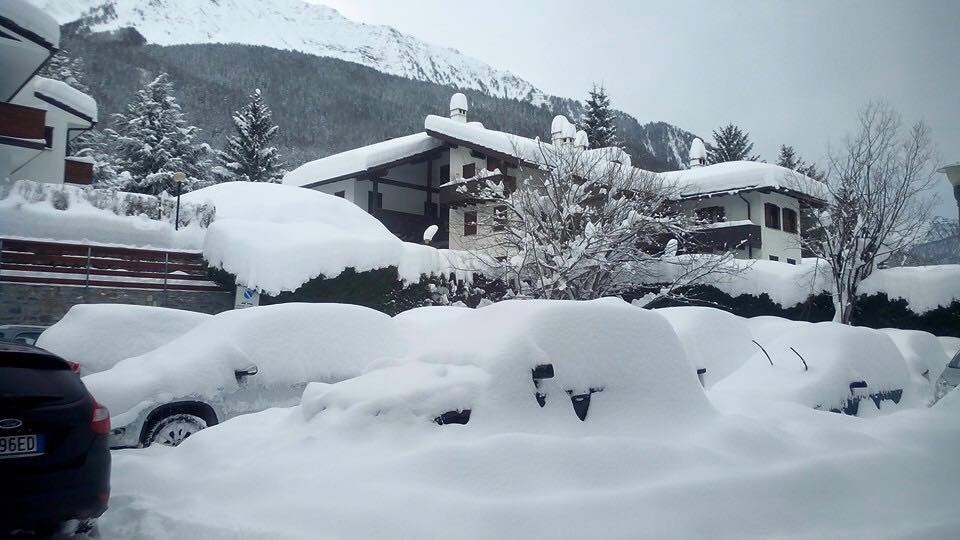 Vasárnap: havazás, Aosta-völgy
