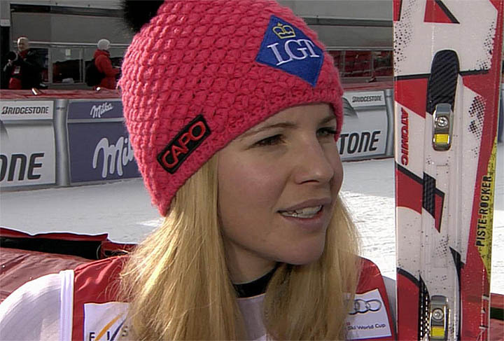 Tina Weirather (Kép: http://skiweltcup.tv)