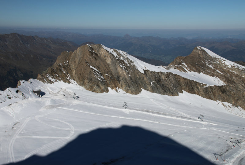 A gleccser felső része - Fotó: Stánicz Balázs - Kattints a képre a nagyításhoz