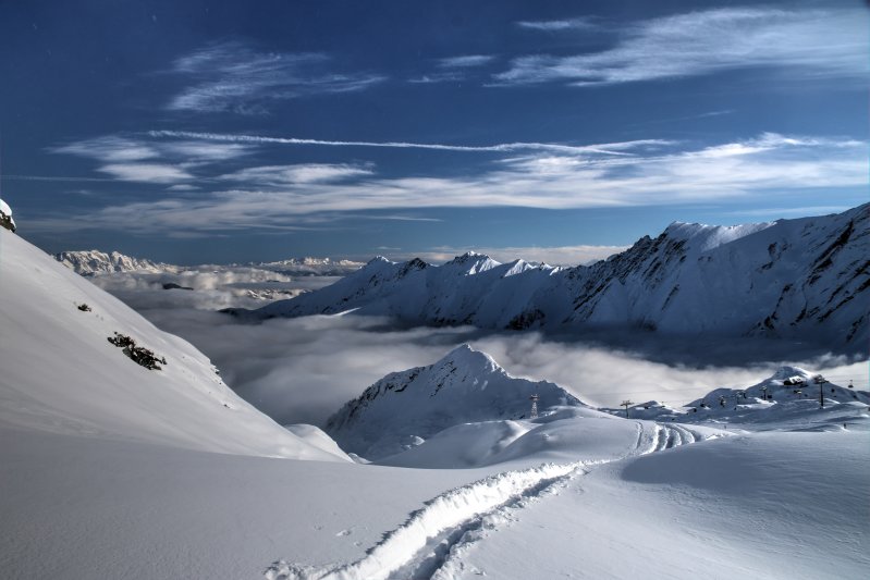 A boldogság az első nyom a hóban - fotó: Stánicz Balázs - Kattints a képre a nagyításhoz