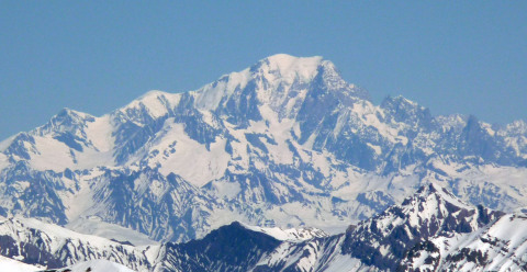 Jó rálátás volt a Mont Blanc-ra is :)