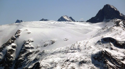 Gleccserpályák, szintén Alpe d