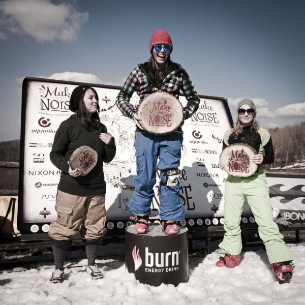 Az Alpin verseny női dobogósai - Kattints a képre a nagyításhoz