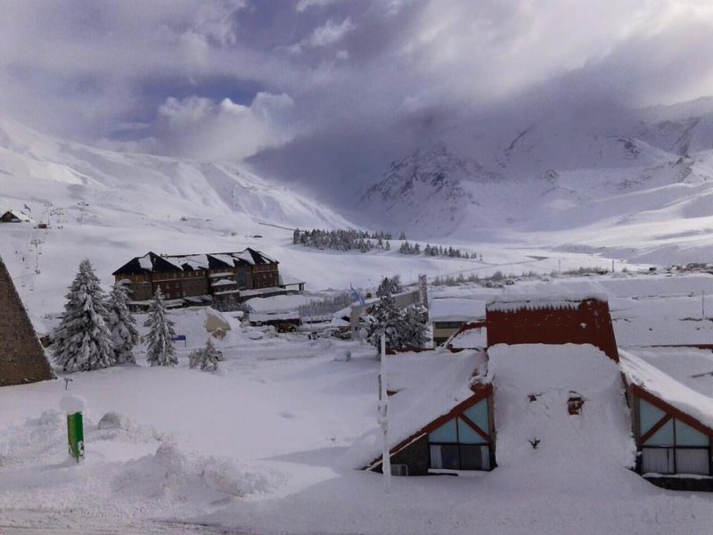 Az argentin Las Lenasból egy méteres friss havat jelentettek - Fotó: Ski Las Lenas - Kattints a képre a nagyításhoz
