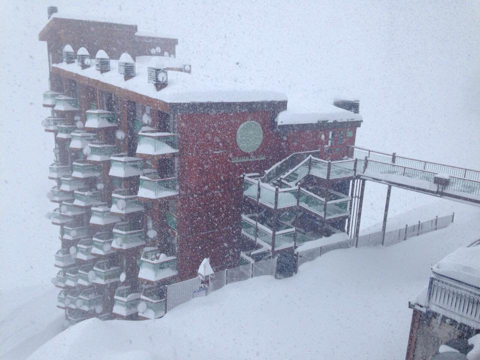Egy méter 24 óra alatt - Fotó: Valle Nevado Ski Resort