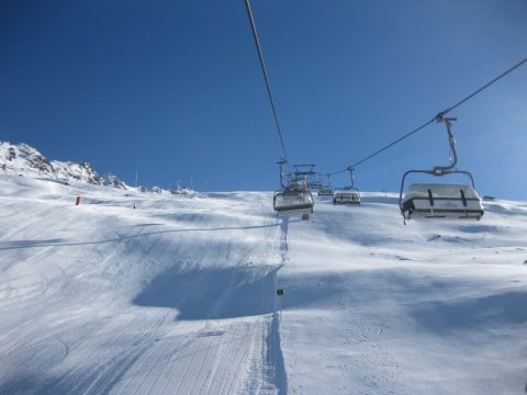 Obergurgl felső része remek havat tartogat