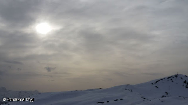 Barnás az ég Kelet-Tirolban - fotó: Daniel Kleinlercher