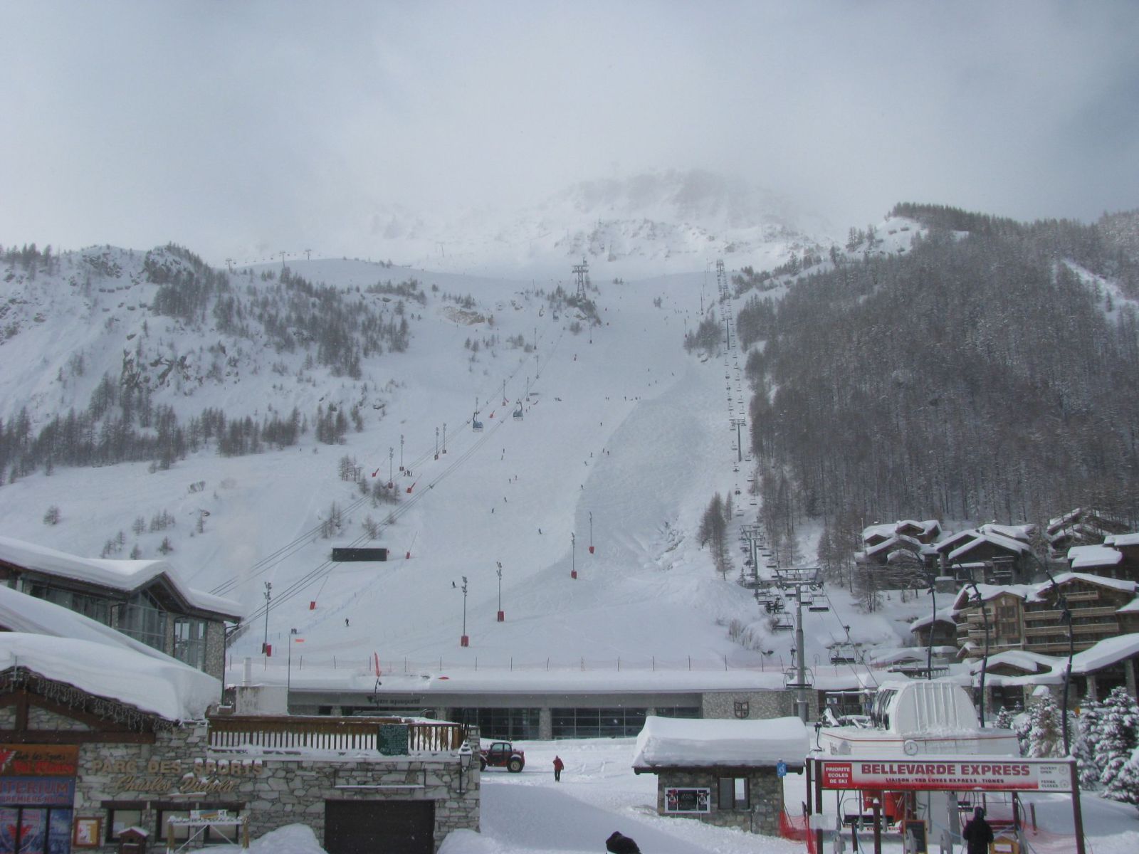 A Face nebű olimpiai fekete pálya Val d'Isére-ben, ahol volt az 1992. évi téli olimpia super-óriás-műesiklása