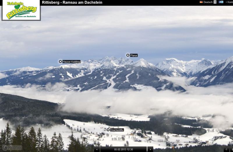 Ilyen köd volt a szemközti hegy webkamerájáról nézve - Kattints a képre a nagyításhoz