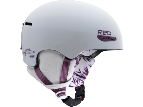 RED Pure bukósisak Snowboard, illetve sí bukósisak nőknek. A fülvédő levehető, amibe füllhallgató csatlakoztatható. Zárható szellőző