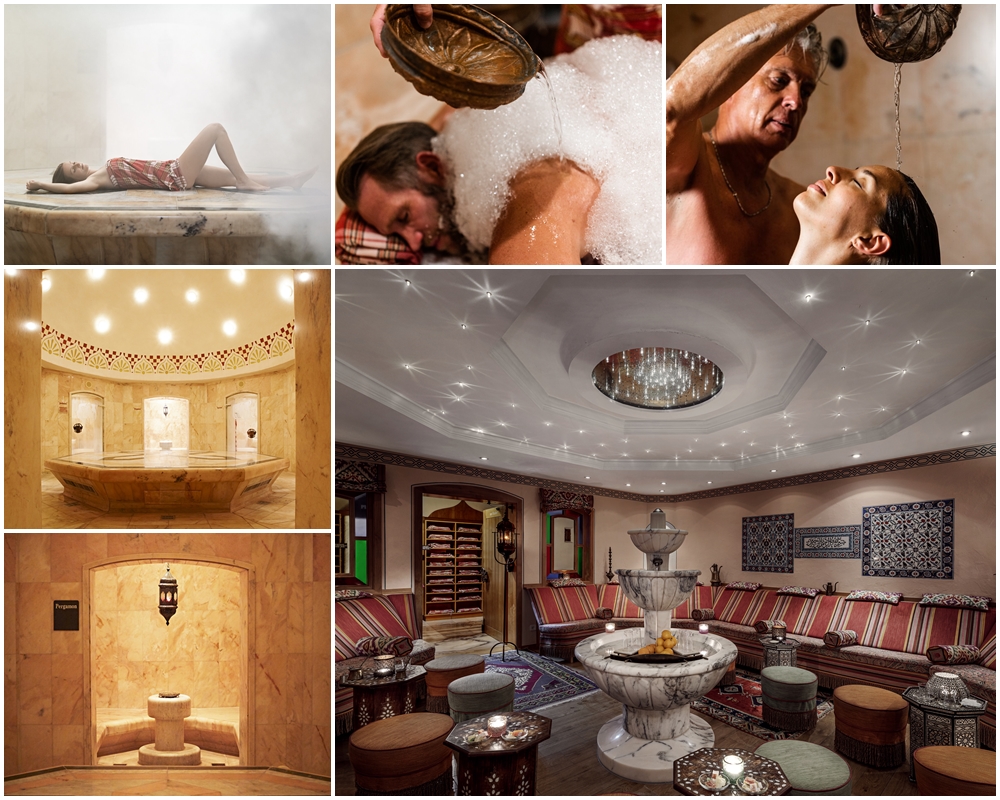 A keleti világ fürdőkultúráját idézi meg a Hamam | Fotók: Hotel Hochschober