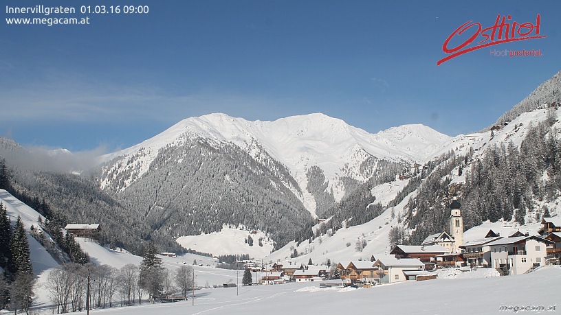 Az elmúlt két napban fél méteres hó esett Kelet-Tirolban - foto-webcam