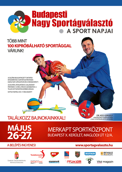 A rendezvényen riói olimpikonokkal és híres sportolókkal is találkozhat a közönség A rendezvényen riói olimpikonokkal és híres sportolókkal is találkozhat a közönség