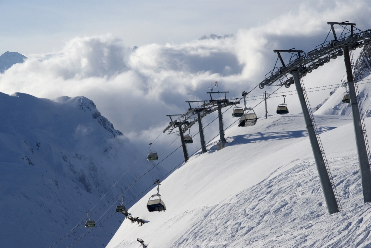 Korszerű síliftek Arlbergen - Fotó: Hans Wiesenhofe