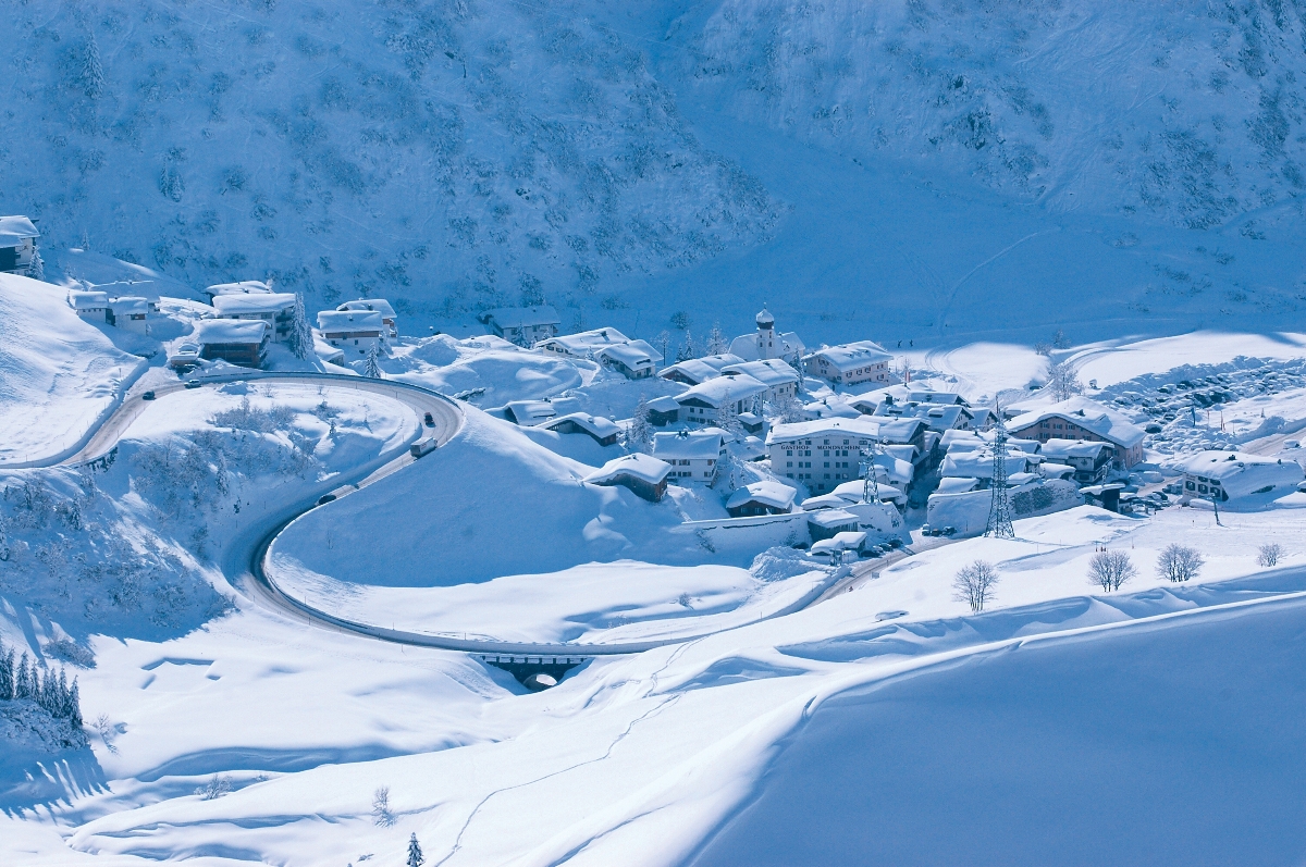 Tél Arlbergben