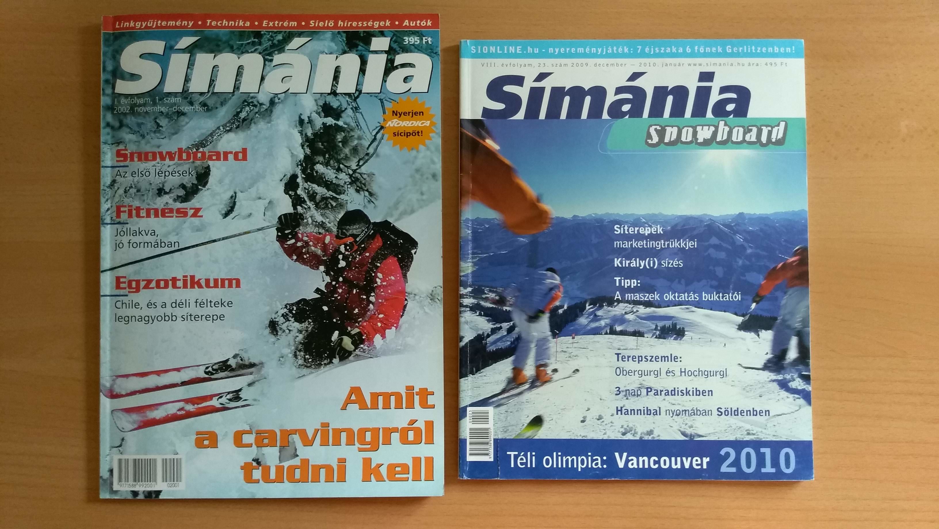 A Símánia magazin első és utolsó száma