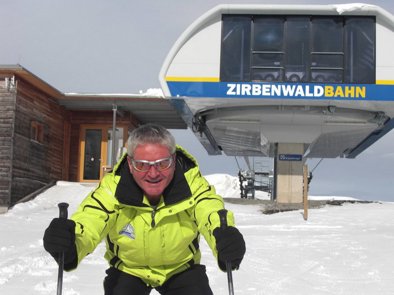 Fritz Gambs, a síterep vezetője már csúszhat | Kép: Turracher Höhe