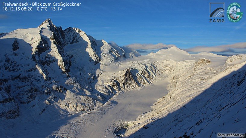 Ausztria legmagasabbja, a Grossglockner - fotó: foto-webcam