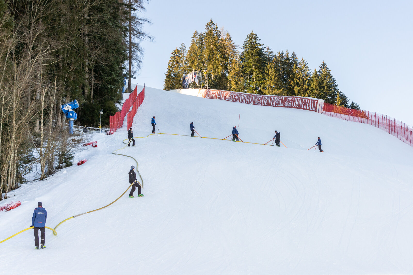 Hahnenkamm-Rennen Kitzbühel: már készülnek a hétvégi versenyekre