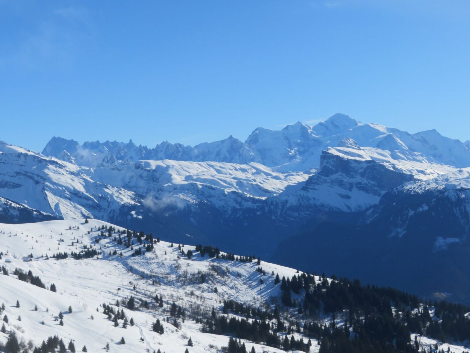 Les Gets, a Mont Blanc a Ranfoilly-ról