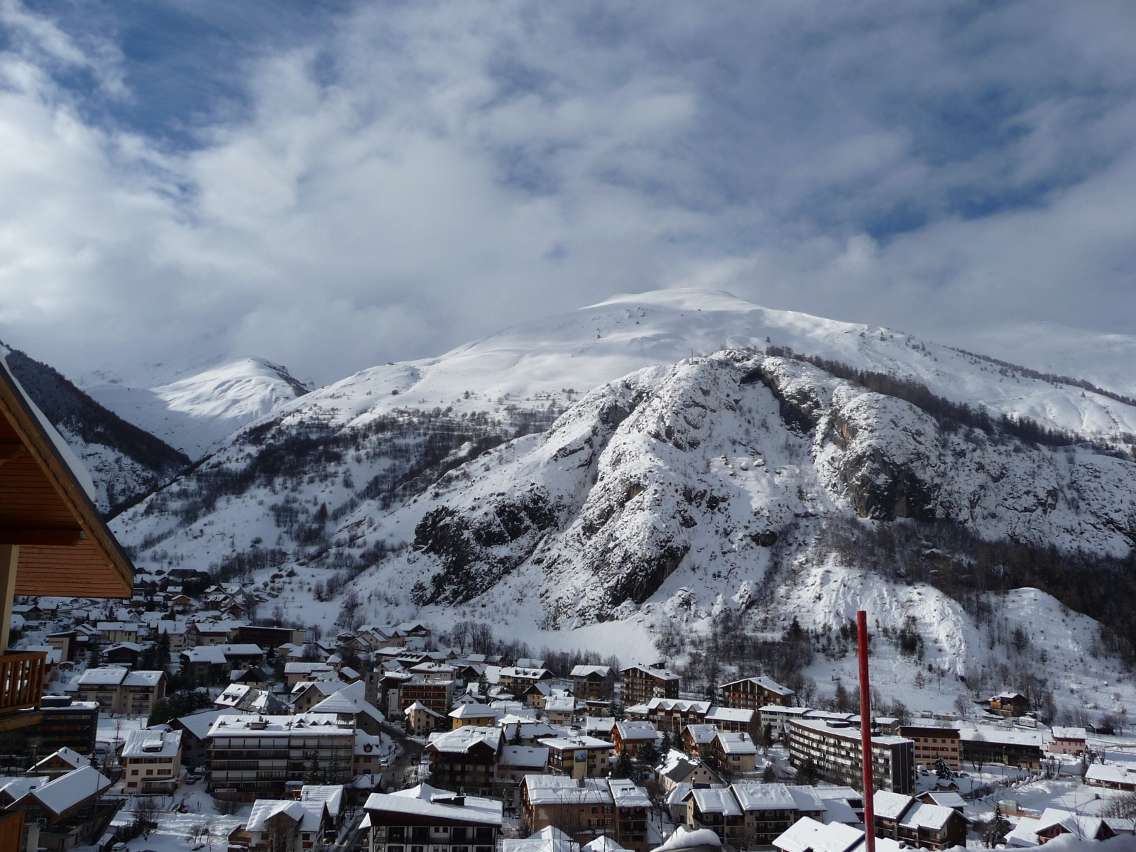 Az erkélyről (Les Valmonths, Valloire)