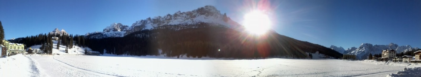 Panorama dell Lago di Misurina