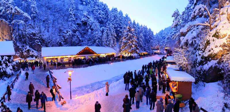 Advent Johannesbachklamm © Wiener Alpen Franz Zwickl