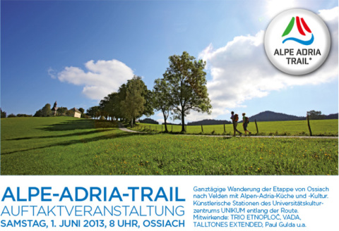 Alpe-Adria Trail - Alpok-Adria túraútvonal (750 km)