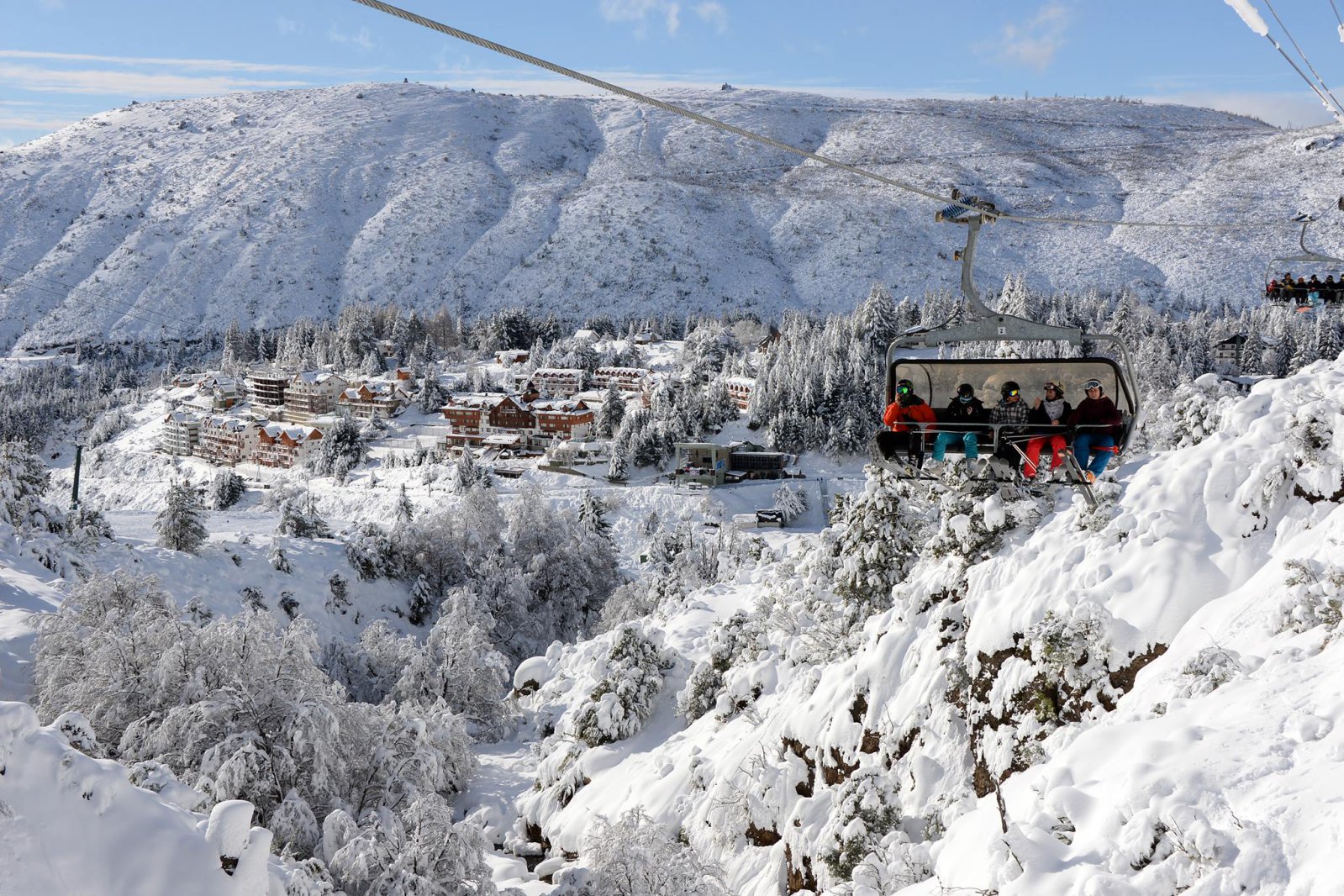 120 cm friss hó, a síelők legnagyobb örömére. | Fotó: Cerro Catedral