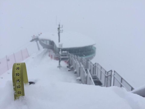 Pitztal szombat reggel - fotó: Pitztaler Gletscherbahnen