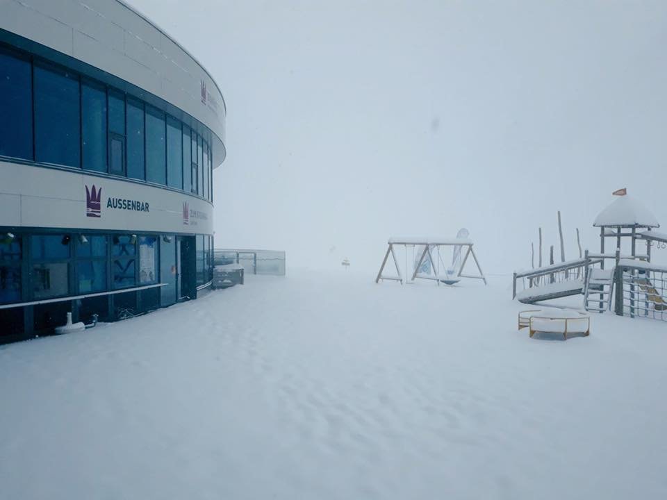 Közel 40 cm hó Stubaion - fotó: Stubai (facebook)
