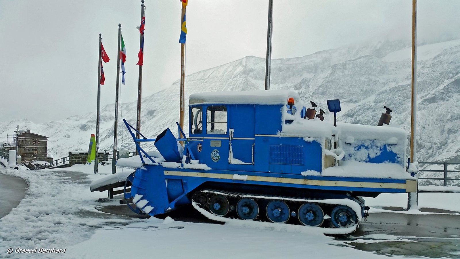 Grossglockner út déli oldala - fotó: Grossglockner Hochalpenstrasse