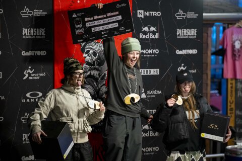 Banked Bakony 2026 Open Women Podium I Fotó: Pálfi Balázs