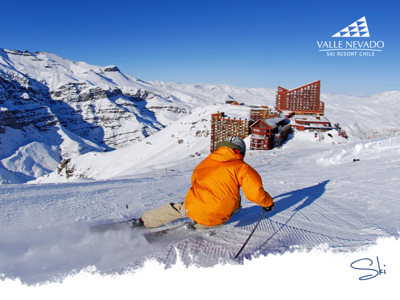 Chile: hotelek 3000 méteren - Fotó: Valle Nevado Ski Resort Chile - Kattints a képre a nagyításhoz