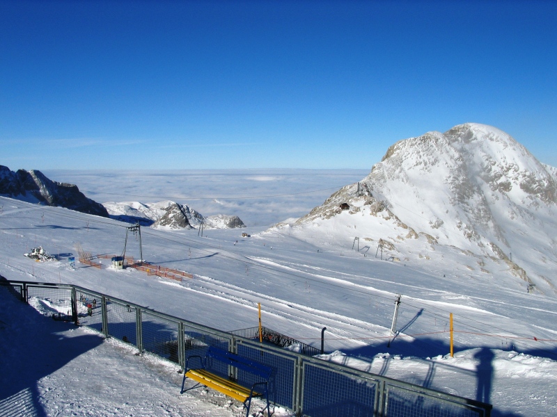 Augusztus vége a Dachstein gleccseren - Kattints a képre a nagyításhoz