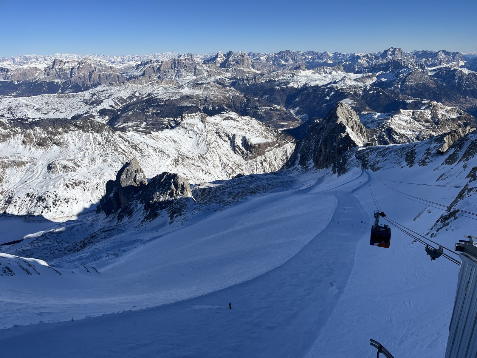 Marmolada gleccserpálya