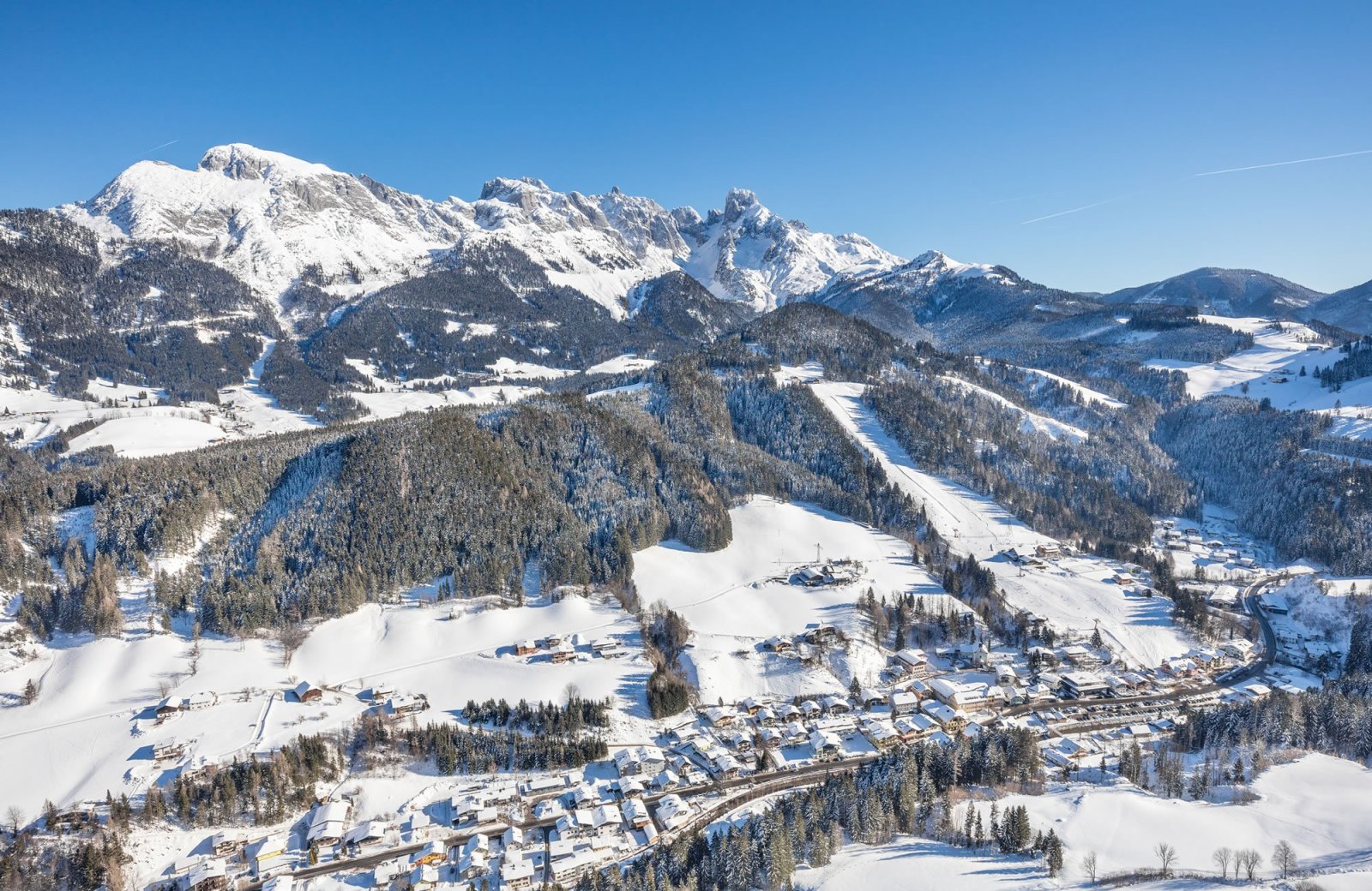 Annaberg im Lammertal madártávlatból ©TVB Annaberg-Lungötz 