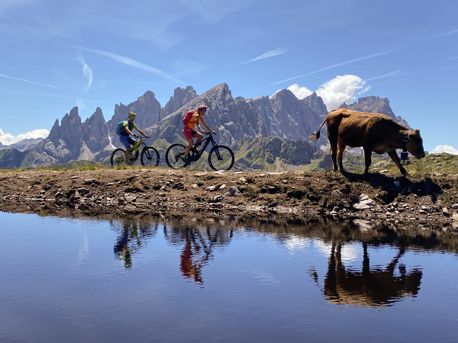 Gyönyörű mountainbike túrákat tehettek Falcade környékén