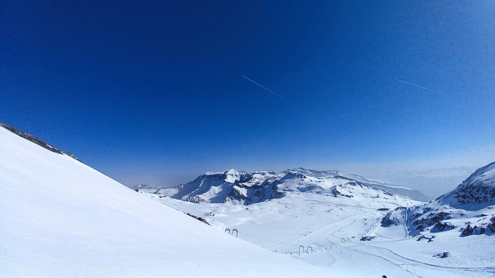 A repülőket jól lehetett látni
