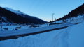 Reggel Oberwaldban a 4 ezresek csúcsát már süti a Nap