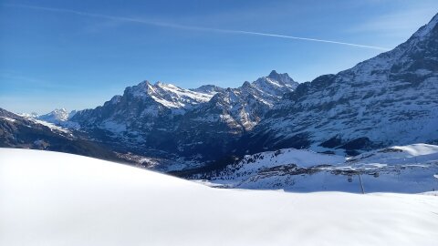 Männlichen sípályái