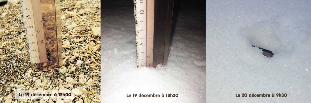 30 cm egy éjszaka alatt (Kép: Serre Chevalier Vallée)